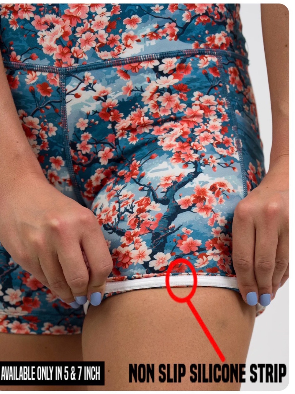 Constantly Varied Gear (CVG) Women's Shorts - Cherry Blossom 5” - Picture 4 of 4